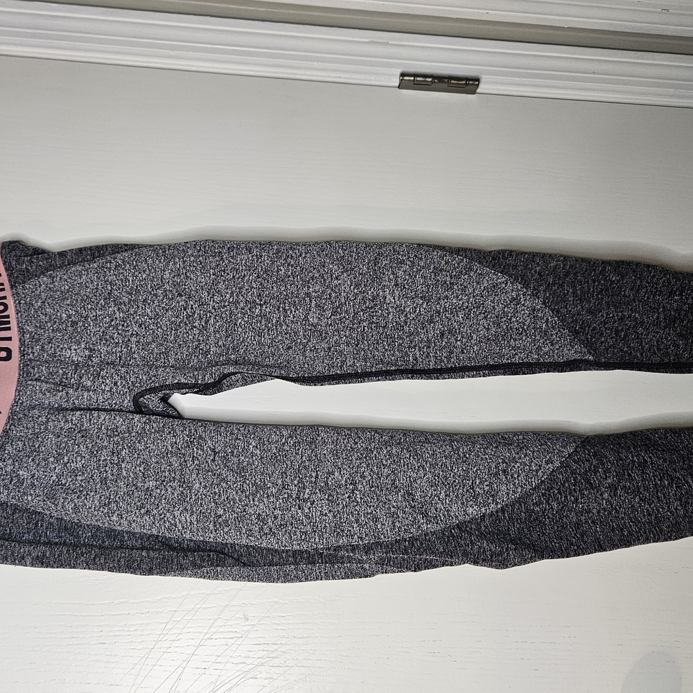 Gymshark Gray and Pink Leggings